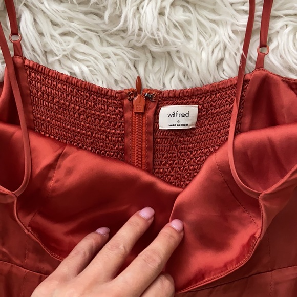 Wilfred Mini Silk Dress - Picture 2 of 2